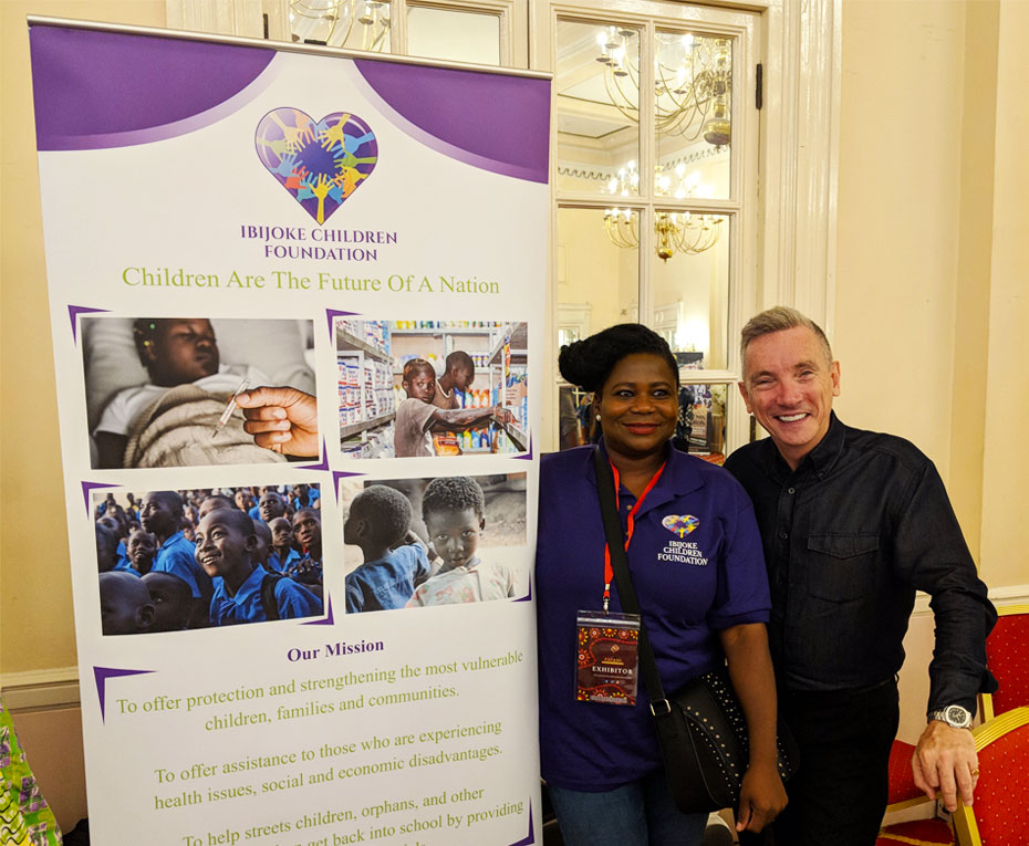 IBIJOKE CHILDREN FOUNDATION AT PASSION FOR AFRICA FASHION HELD AT BRITANNIA ADELPHI HOTEL, 18TH OF AUGUST 2018 AT LIVERPOOL CITY
